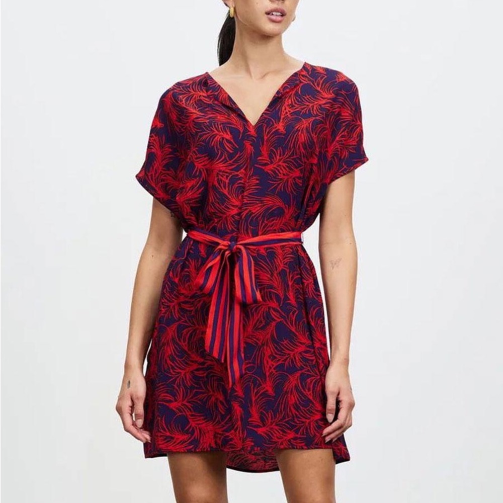 Diane Von Furstenberg Mini Tie Dress